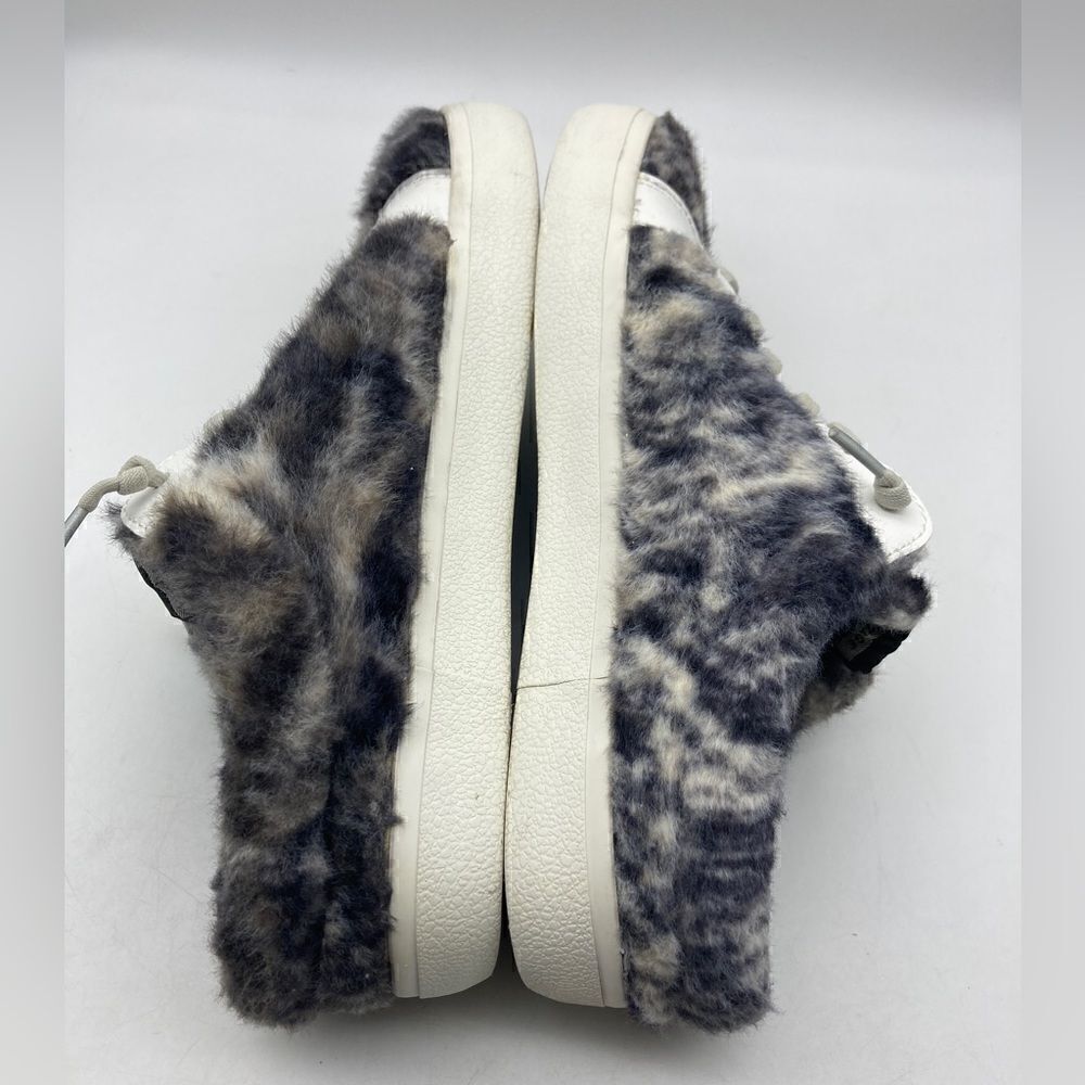 Vintage Havana Fuzzy Chetah Faux Fur /Leather Mules Size 8 Multicolor - Picture 6 of 8